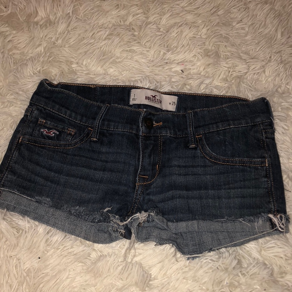 Hollister jean shorts